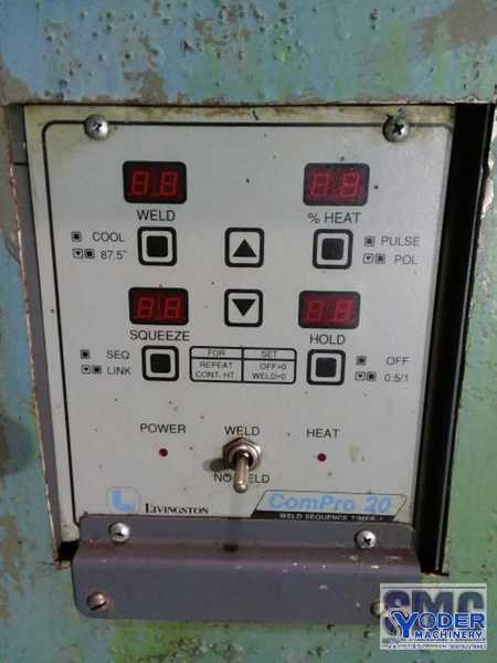 75 KVA Progressive #PRA75-18, spot welder, 18" throat, digital display, 1200 lb.force, #71254 - Image 10