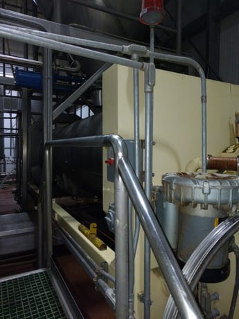 Willmes Gmbh #TP8, Membrane blatter tank press, 8000 liter, Stainless Steel, rotary drum, AB CPU controller - Image 4