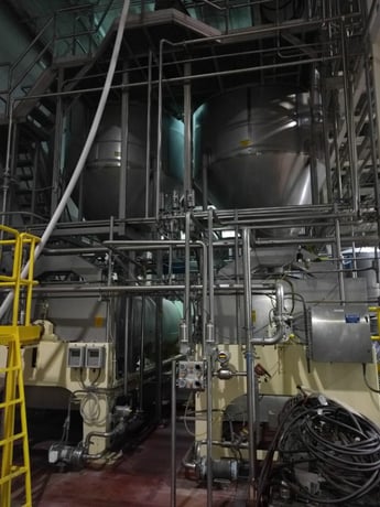 Willmes Gmbh #TP8, Membrane blatter tank press, 8000 liter, Stainless Steel, rotary drum, AB CPU controller - Image 5