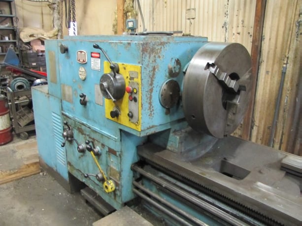 37" x 314" Shepard-Niles #DLZ800III, 3 & 4-jaw chuck, 3.78" hole, 710 RPM, inch/metric, rapid, 40 HP, 1972 - Image 8