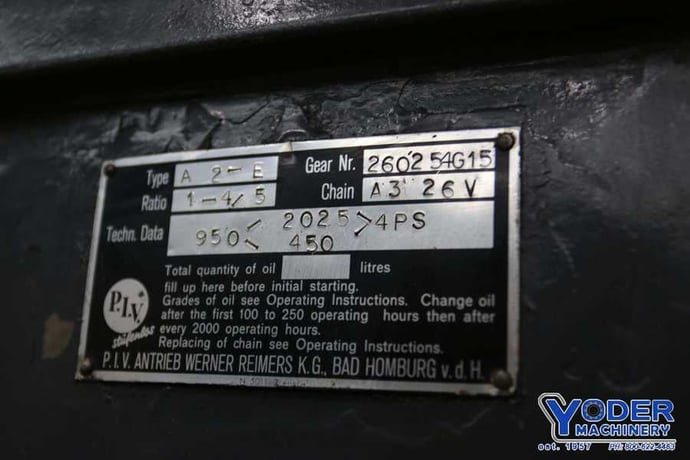 15" Alzmetall #A2-E, single spindle drill, 15" throat, #5MT, 34.5" x26.5" table, 5 HP, #71199 (2 available) - Image 8