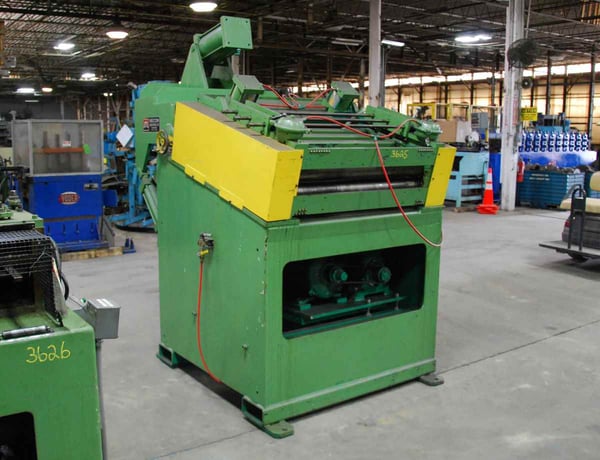 36" Mecon #4STR36CB, 7-roll flattener, R-L, 28 HP - Image 9
