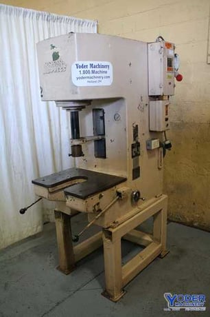 10 Ton, Denison #T1072C261D215C223, hyd.press, 12" stroke, 18" daylight, 22" x18" bed, #67091 - Image 2