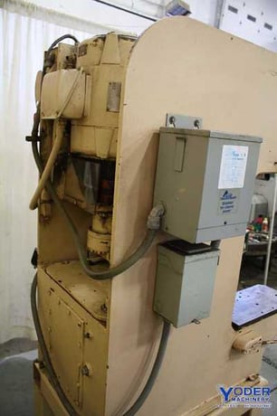 10 Ton, Denison #T1072C261D215C223, hyd.press, 12" stroke, 18" daylight, 22" x18" bed, #67091 - Image 6