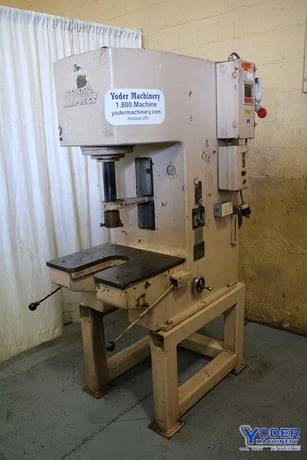 10 Ton, Denison #T1072C261D215C223, hyd.press, 12" stroke, 18" daylight, 22" x18" bed, #67091 - Image 8