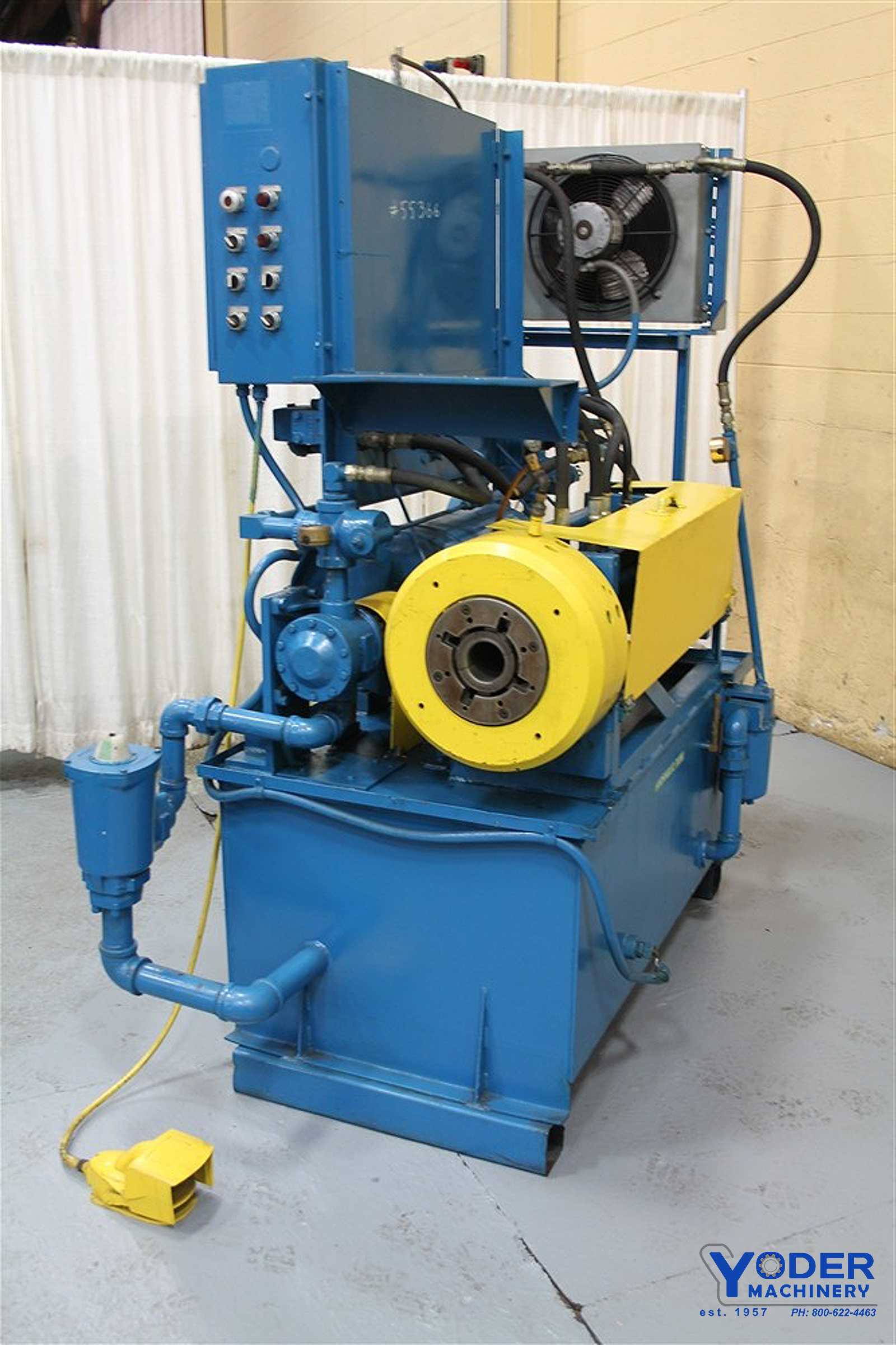 1" -3" Reasener, I/O tube end former, 4-segment type, hydraulic actuated, rebuilt 1998, #55366 - Image 1