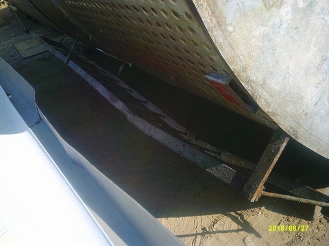 7500 gallon Combustion Engineering Howard Stainless Steel tank, 9'10" diameter x 13' 6" straight side. dome - Image 5