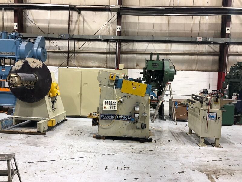 15000 lb. CWP /Perfecto #CHDRCK-1500-36, 30" W, 60" dia outside,.125" @ 24" W - Image 9