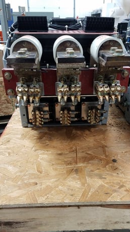 1600 Amps, General Electric, WPF-16, electrically operated, manually operated, drawout, fused, K116LSIGM trip - Image 6