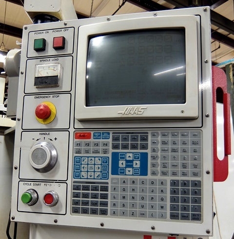 Haas #VF-8, 64" X, 40" Y, 30" Z, 7500 RPM, Cat 40,20 automatic tool changer, 20 HP, R.T., prog coolant - Image 4