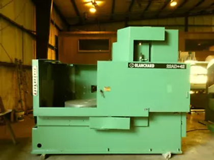 Blanchard #22AD-42 Oerlikon, 42" chuck, 22" wheel, automatic cycle, coolant system, 50 HP, 1983 - Image 1