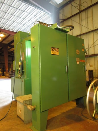Blanchard #22AD-42 Oerlikon, 42" chuck, 22" wheel, automatic cycle, coolant system, 50 HP, 1983 - Image 5