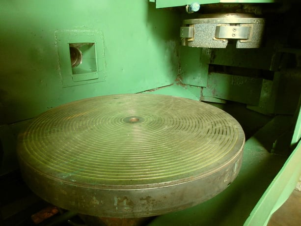 Blanchard #22AD-42 Oerlikon, 42" chuck, 22" wheel, automatic cycle, coolant system, 50 HP, 1983 - Image 7