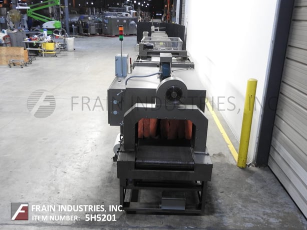 Arpac #TS2212/45TW28, complete line container, automatic, continuous motion, servo driven, tray former - Image 3