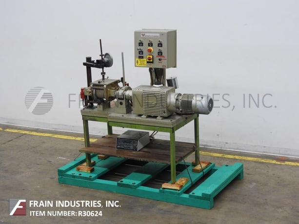 .75 gallon Werner & Pfleider, jacketed, 316 Stainless Steel, double arm, sigma blade mixer, 3 HP, hand tilt - Image 1