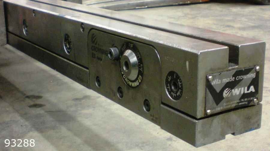 168" L Die Holder, Wila #E3-14,12' Long, 3.5" W, 3-3/4" H, compensating lower die holder - Image 2