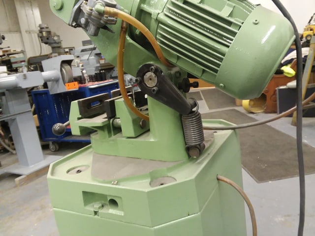 10" Scotchman #CPO-10, cut-off saw, 15-90&deg; cut, 36" height to vise, 22" x44", 2011 - Image 8