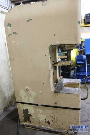 15 Ton, Denison #15T1210, hydraulic, 12" stroke, 18" open hght, 10" throat, 25" x17" tbl, #67090 - Image 6