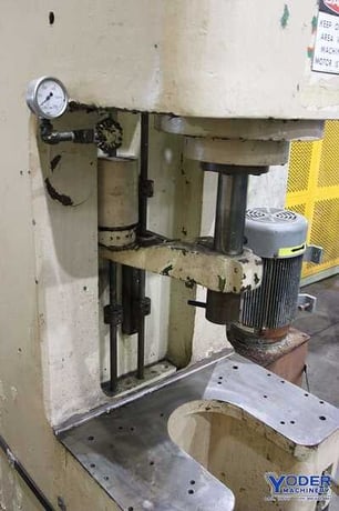 15 Ton, Denison #15T1210, hydraulic, 12" stroke, 18" open hght, 10" throat, 25" x17" tbl, #67090 - Image 8