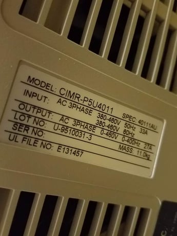 Saftronics, GP5, variable frequency AC drive, 460 Volts - Image 2