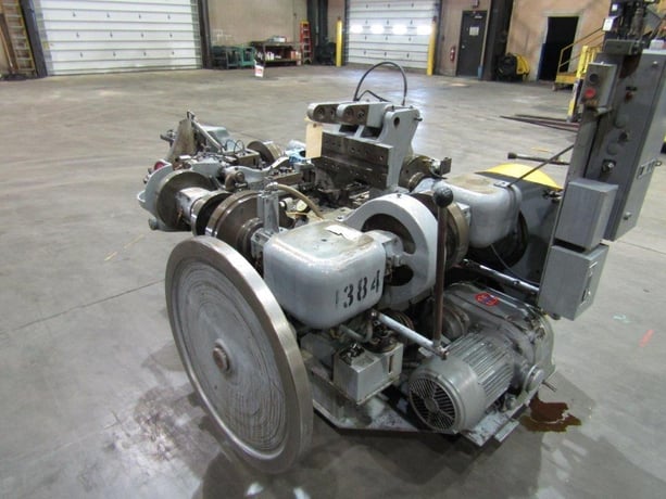 U.S. Baird #3, 4-slide, H Head, 3/16" wire capacity, 120 RPM, 10" feed length, 1-1/8" width strip - Image 3