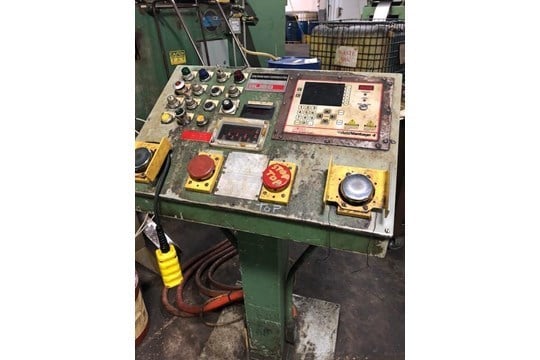 300 Ton, Bliss #SC2-300-96-54, straight side double crank, 10" stroke, 40" Shut Height, 12" adj, 96" x54"bed - Image 3