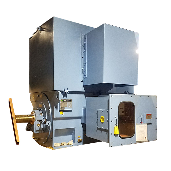 4000 HP 3600 RPM Hyundai, Frame 560, weather protected enclosure type 2 sleeve, new surplus, 4160 Volts (2 - Image 1