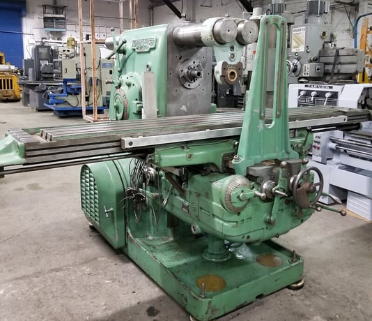 Kearney & Trecker #6CSM, 50HP, 18" x 108" table, 15-1500 RPM, 3-Axis digital read out - Image 2