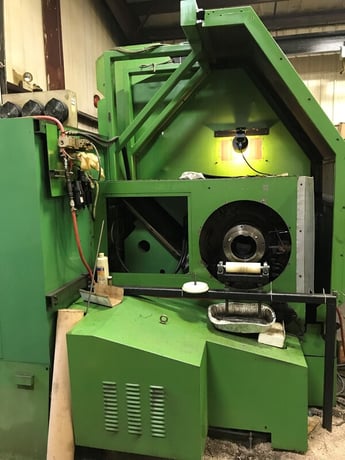 Mazak #Slant-Turn-60U, CNC turning center, 36" swing, 20" chuck, 6.5" spindle bore, 1989 - Image 3
