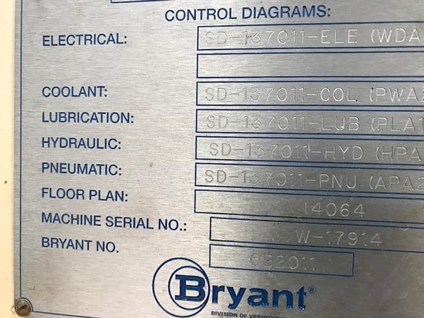 Bryant #LL2U-MS, CNC ID grinder, 10" swing, 9.843" long travel, 5.906" cross travel, 2009 - Image 6