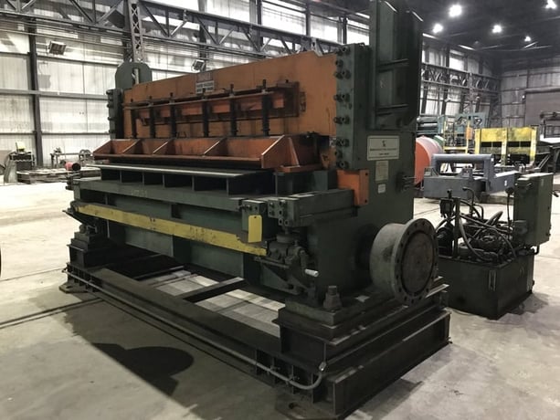 1/2" x 72" Fata Hi-Speed shear, hydraulic clut, 50 HP, rake style, 1997, #8387 - Image 7