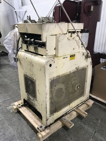 18" x .05" Littell #418-5PD, powered straightener, 5-rolls, loop Control arm, 1954, #10423 - Image 2