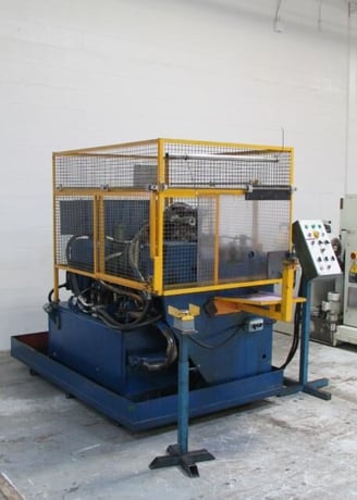 2" BEMA #PAN-10.6, tube end former, 6-hit machine, expand/reduce/bead, automatic lube system - Image 2