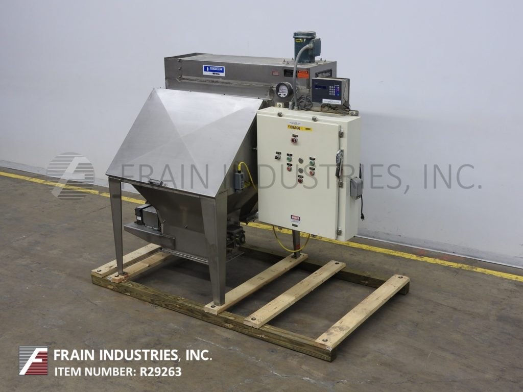 Young #MI-1009, Stainless Steel, self contained bag dump/unloading & dust collection system, 45" x 36" access - Image 5
