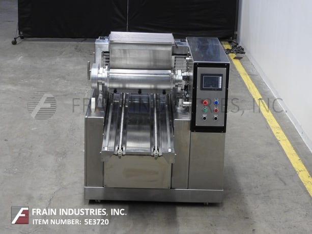 FBM Bakery Equipment #REL450, cookie depositor, equipped with lugged infeed on 24" centers, 20" L x 12" W x - Image 3