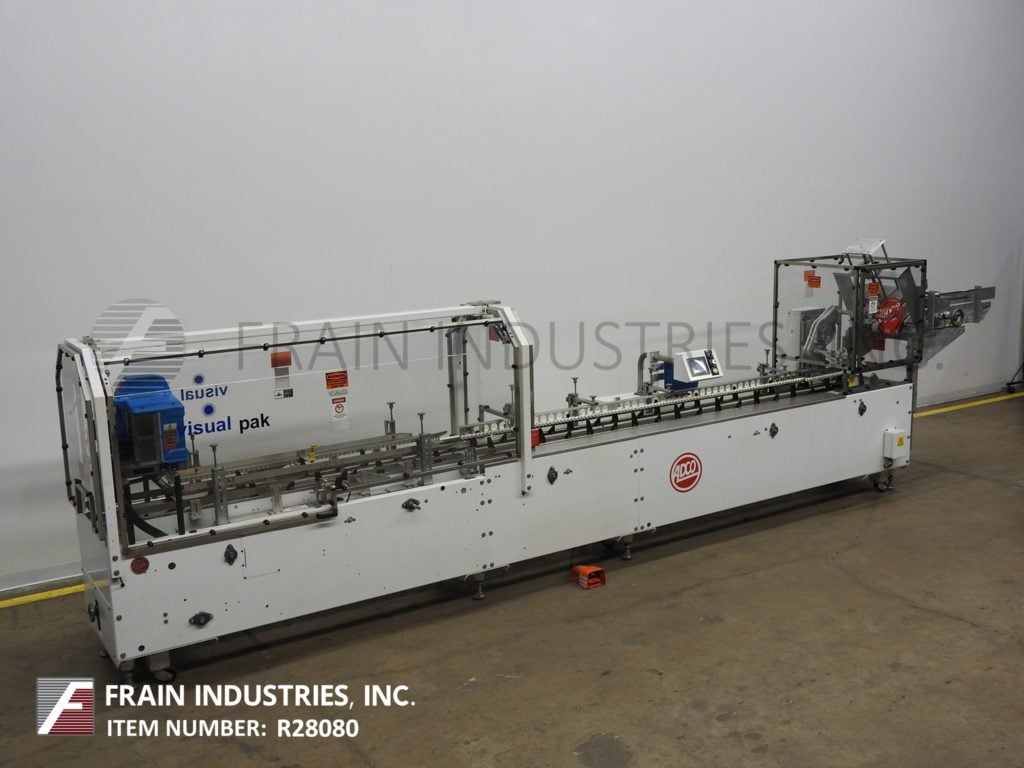 Adco #15D105EC, semi-automatic, horizontal, hot melt glue cartoner, 25-100 cartons per minute, Nordson hot - Image 5