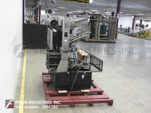 width E Plemons #Bliss, automatic, bliss box former, hot melt glue sealer, 10-35 boxes per minute, (2) gun - Image 4