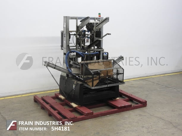 width E Plemons #Bliss, automatic, bliss box former, hot melt glue sealer, 10-35 boxes per minute, (2) gun - Image 5