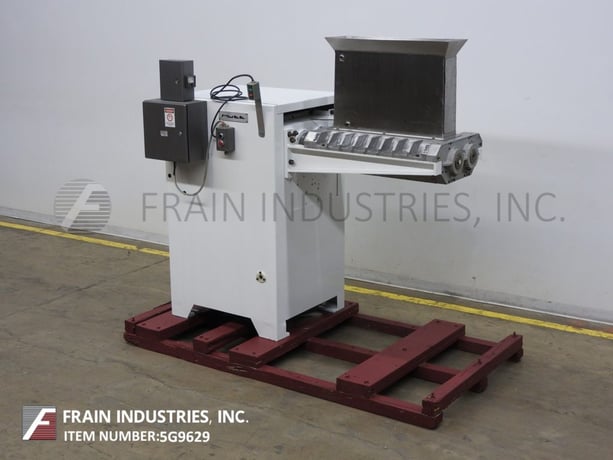 Hosokawa / Bepex / Hutt #DP200-800, automatic, rotary bar roller press / extruder, with 30" L x 5" W x 19" D - Image 3