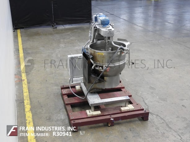40 gallon Groen #DHT/1-40, Stainless Steel kettle, gas heated, 1/2 steam jacketed, 50 psi - Image 4