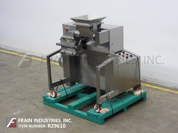 Fitzpatrick #D6A, pharmacutical hammermill, compact, enclosed GMP sanitary design, 16 fixed Stainless Steel - Image 1