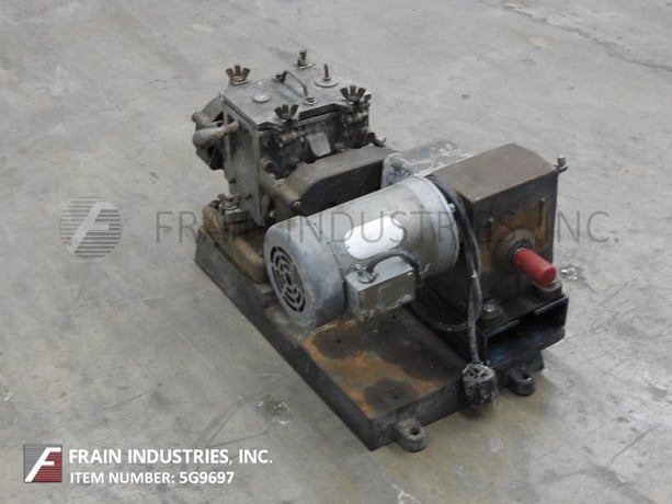Baker / Confectionary Mixer, 304 Stainless Steel, double arm, sigma blade mixer, bolt down cover, 1 -1/2 HP - Image 3