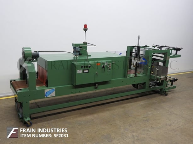 Arpac #108-28, automatic, right angle, shrink bundler rated 10-20 bundles per minute, 10" wide x 60" long - Image 5