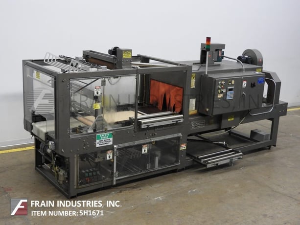 Arpac #55TW-28, inline, continous. shrink bundler rated from 10-55 bundles per minute, 26" long x 20" wide - Image 1