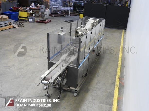 Scandia #725, automatic, expanded turret type over wrapping machine, 500200 CPM, AB PLC & AB Panelview 550 HMI - Image 4