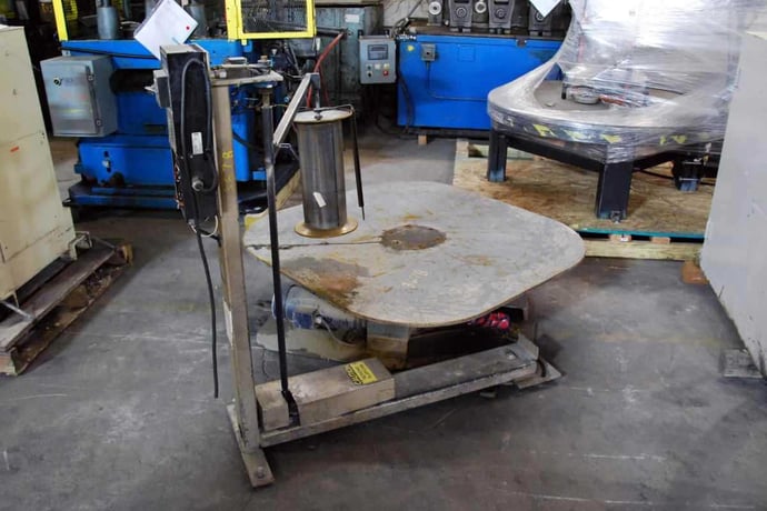 5000 lb. CoilMate #EZ5048, pallet type uncoiler, 48" outside dimension, 15"-20" ID, #3678 - Image 6