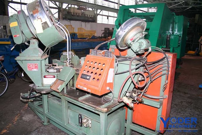 Burr Oak #SRM-FI-9, sizing & ring machine, 8-station power index, 1986, #54017 - Image 2