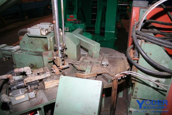 Burr Oak #SRM-FI-9, sizing & ring machine, 8-station power index, 1986, #54017 - Image 7