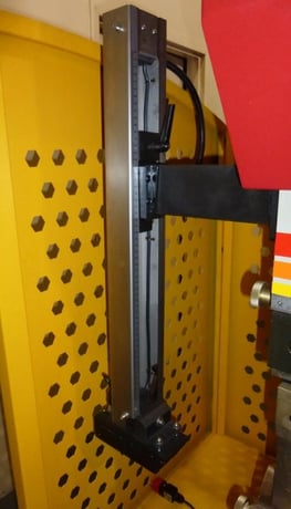 130 Ton, Accurpress #Absolute-313010, hydraulic, Delem DA-56 CNC, 10' overall, 106" between housing, #2617/18 - Image 3