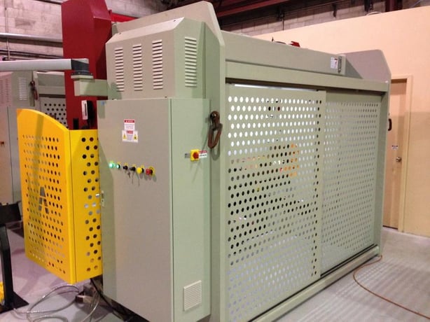 130 Ton, Accurpress #Absolute-313010, hydraulic, Delem DA-56 CNC, 10' overall, 106" between housing, #2617/18 - Image 6